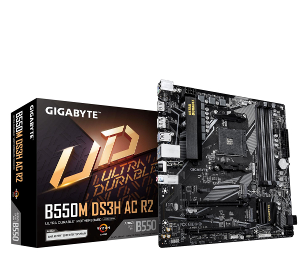 Gigabyte B550M DS3H AC R2 - 1363727 - zdjęcie